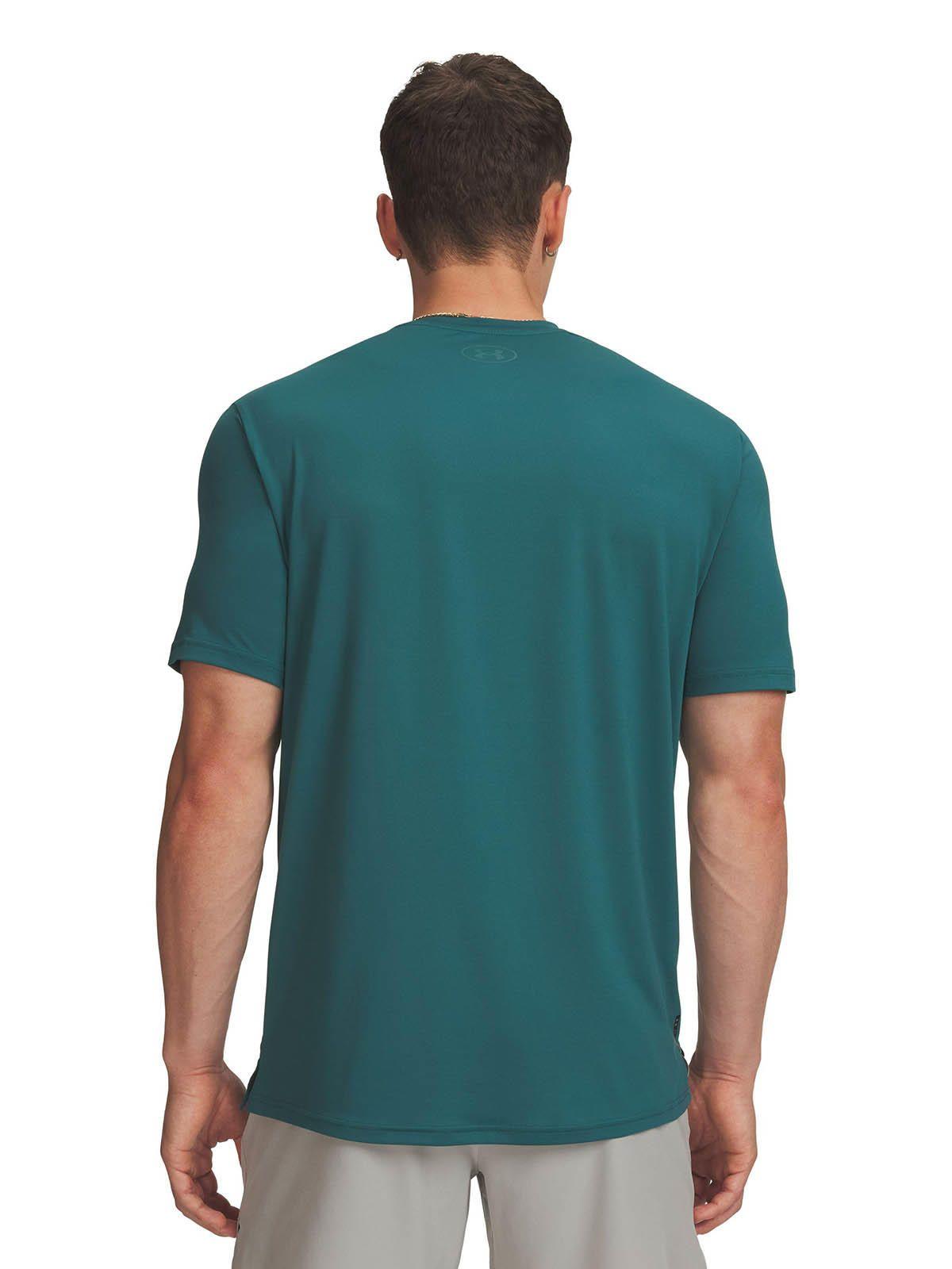 Polera M/C UA Vanish Energy Verde Hombre-1