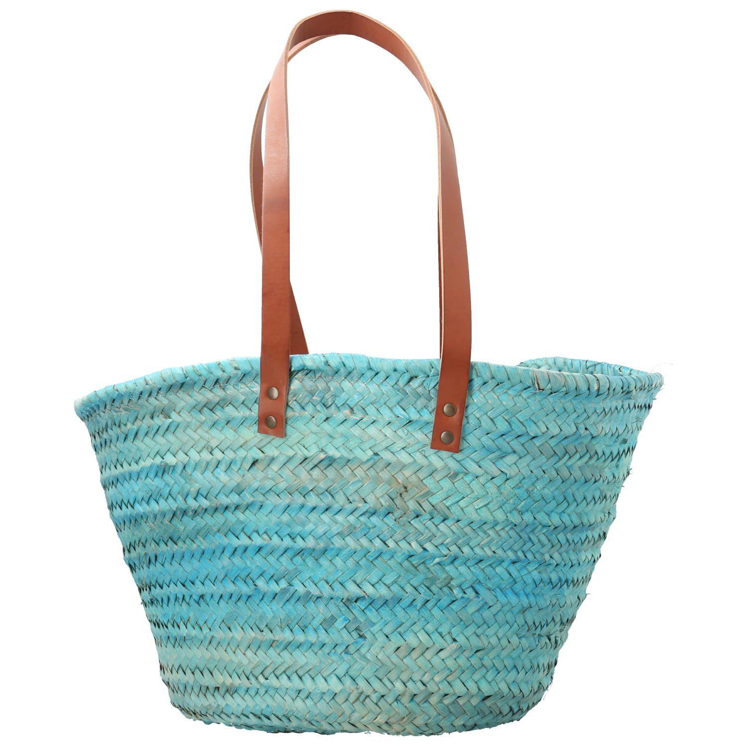 Cartera Rafia Mujer RKF Malaga Azul-2