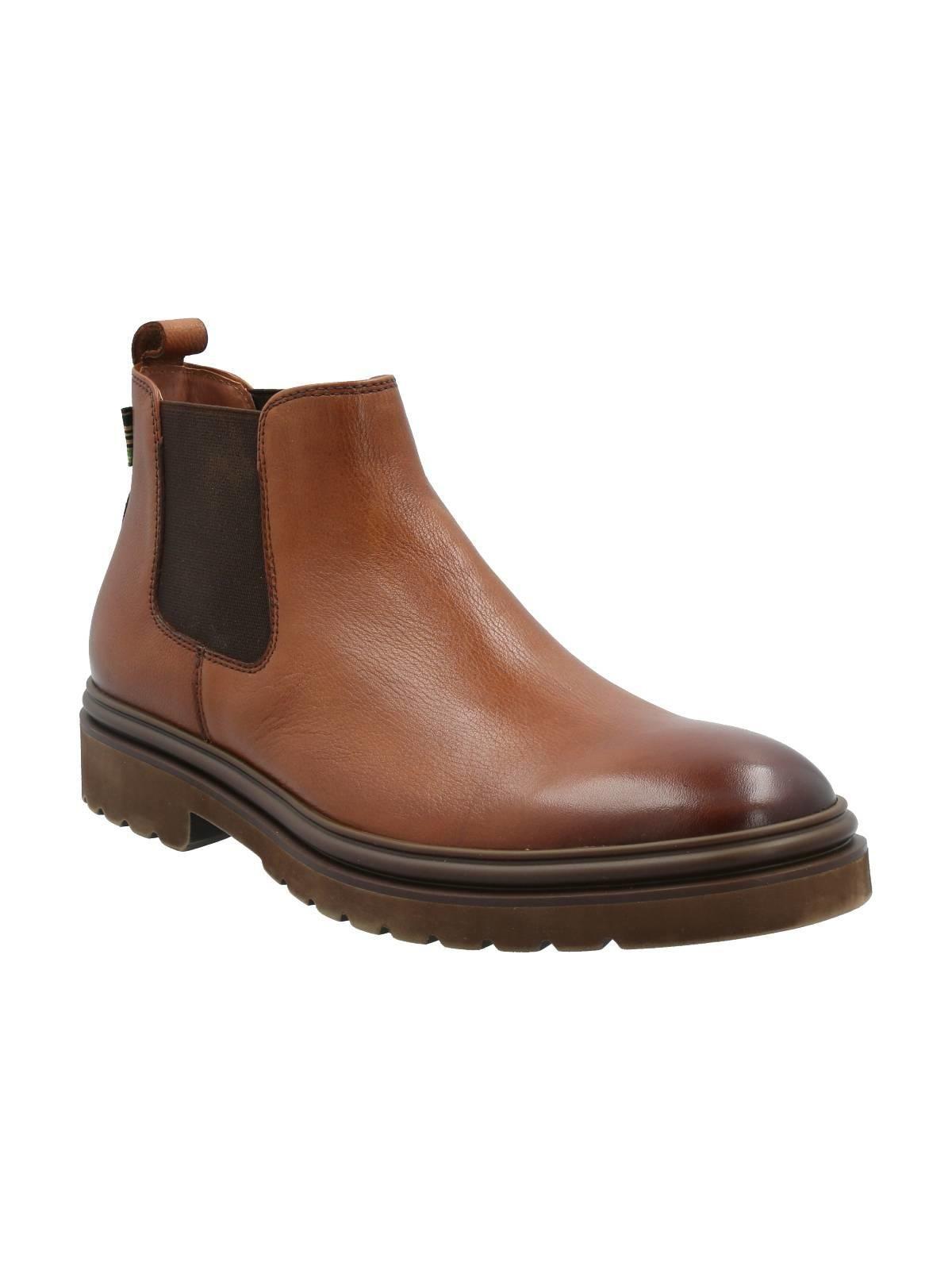 Botín Cuero Hombre Rua Café-1