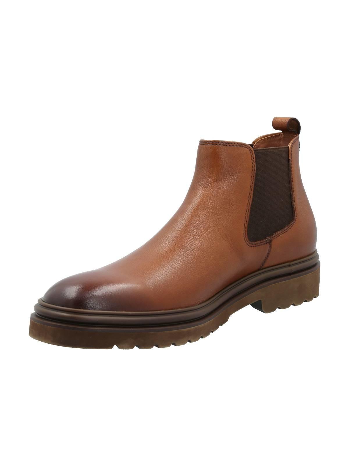 Botín Cuero Hombre Rua Café-4