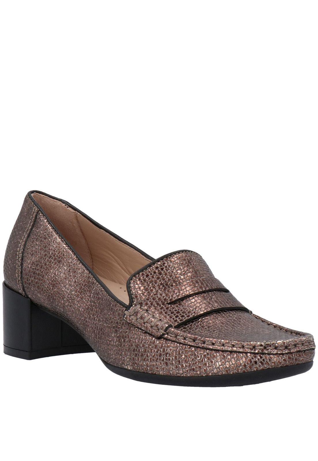 Zapato Mujer Cuero Bruna Café-0