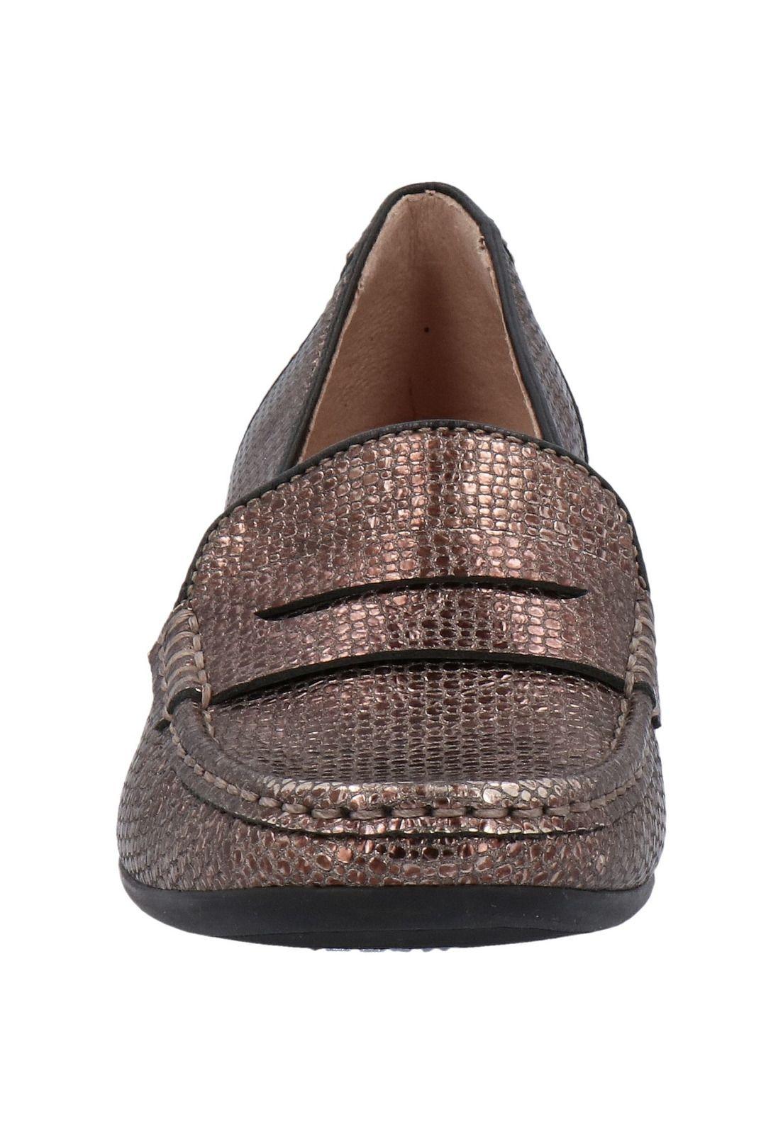 Zapato Mujer Cuero Bruna Café-2