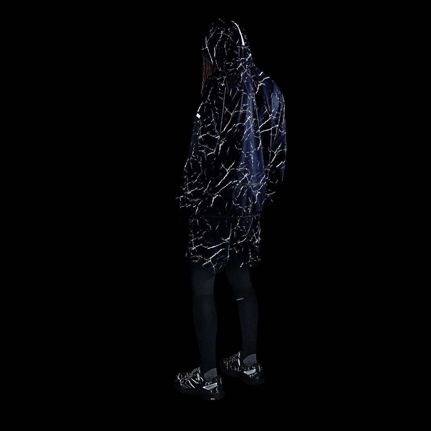 Cortaviento Hombre Trail Running Lightning Azul-3