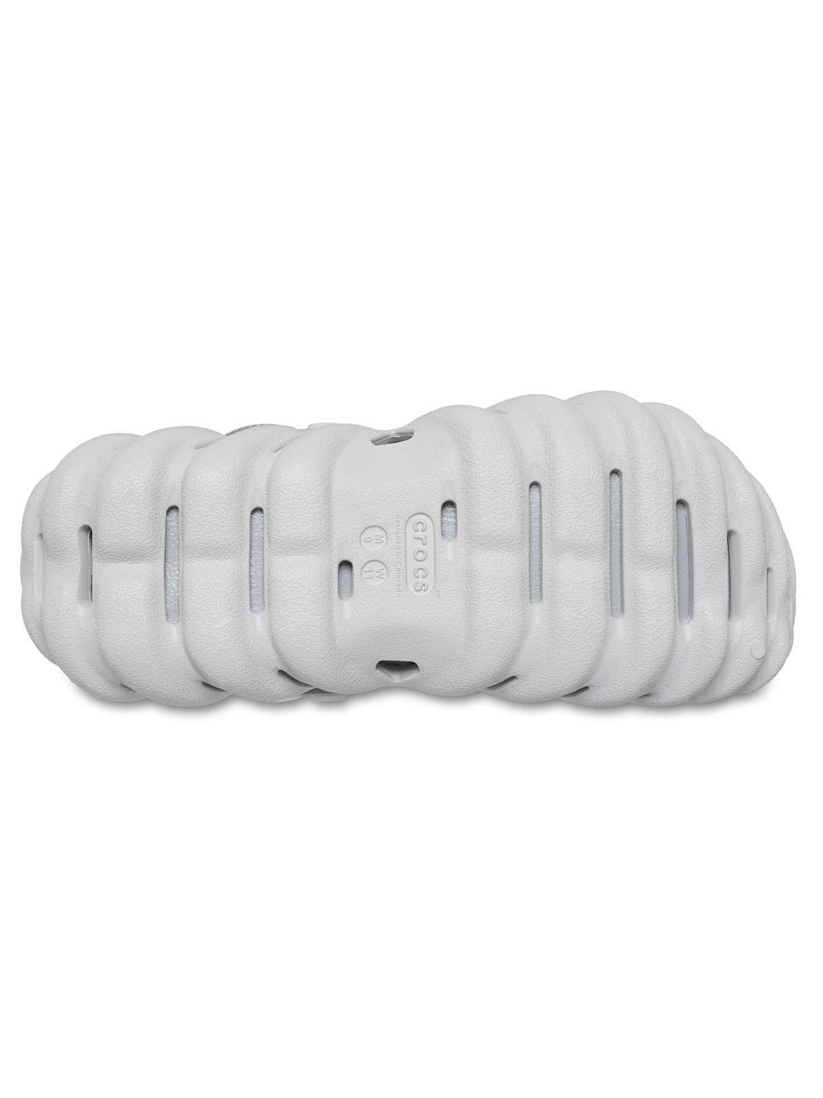 Zueco Crocs Mujer Echo Clog Gris-5