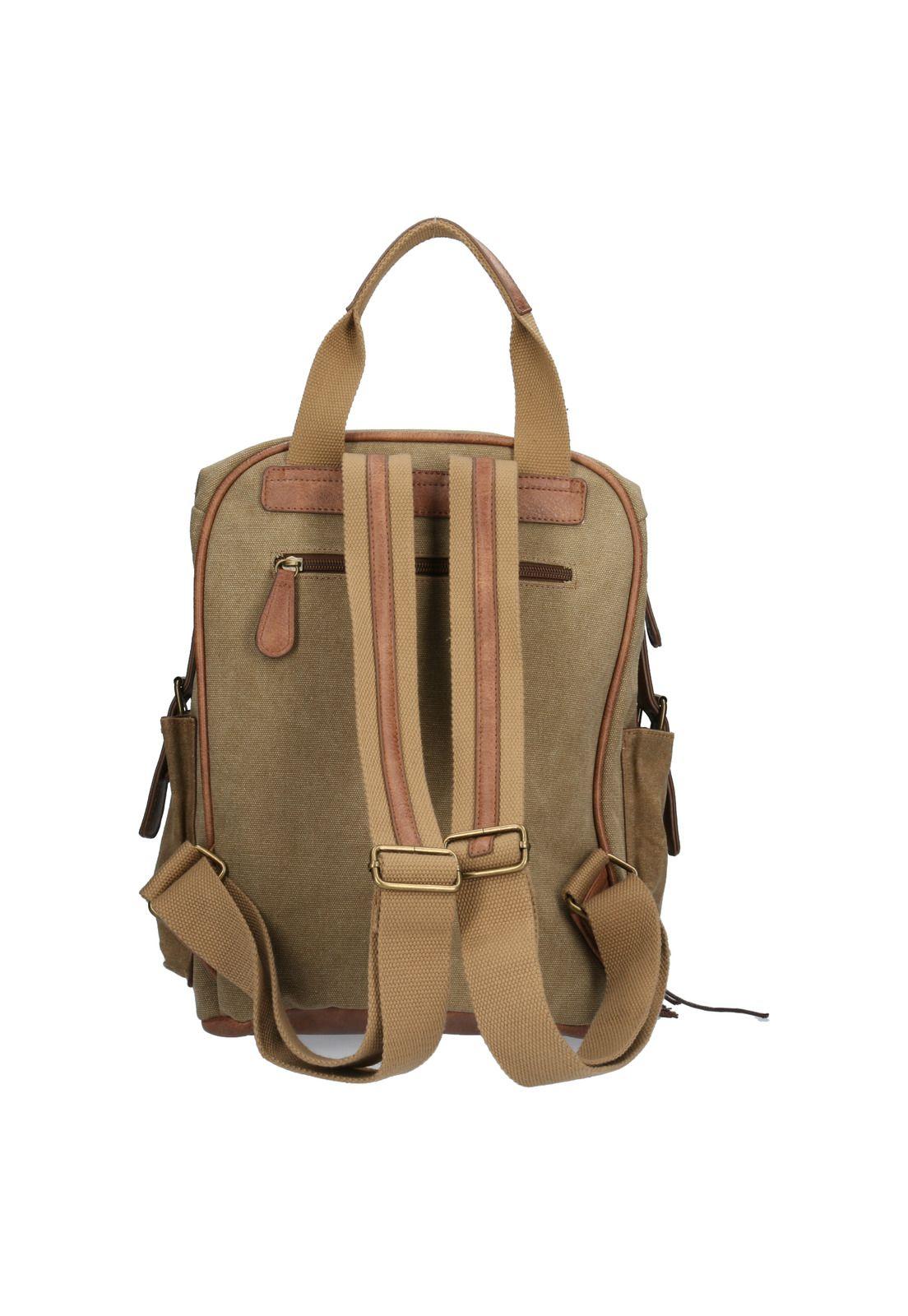 Mochila Mujer Greco Back Café-2
