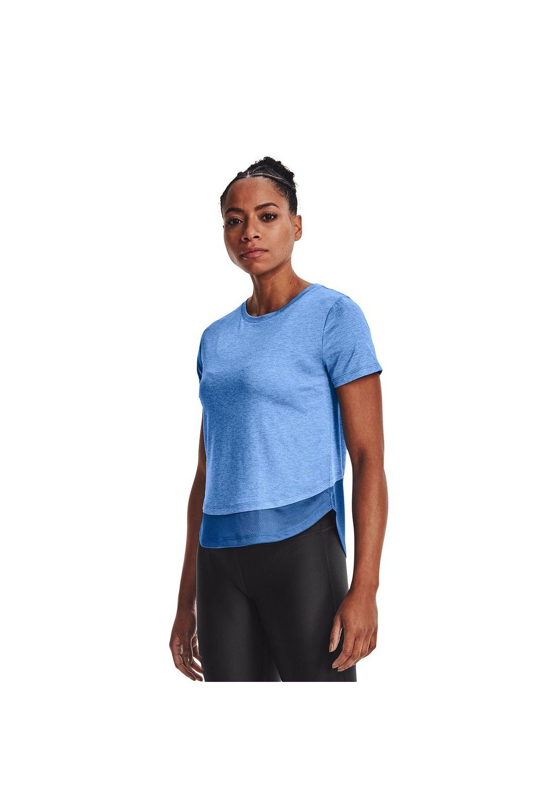 Polera Mujer Tech Vent Azul-2