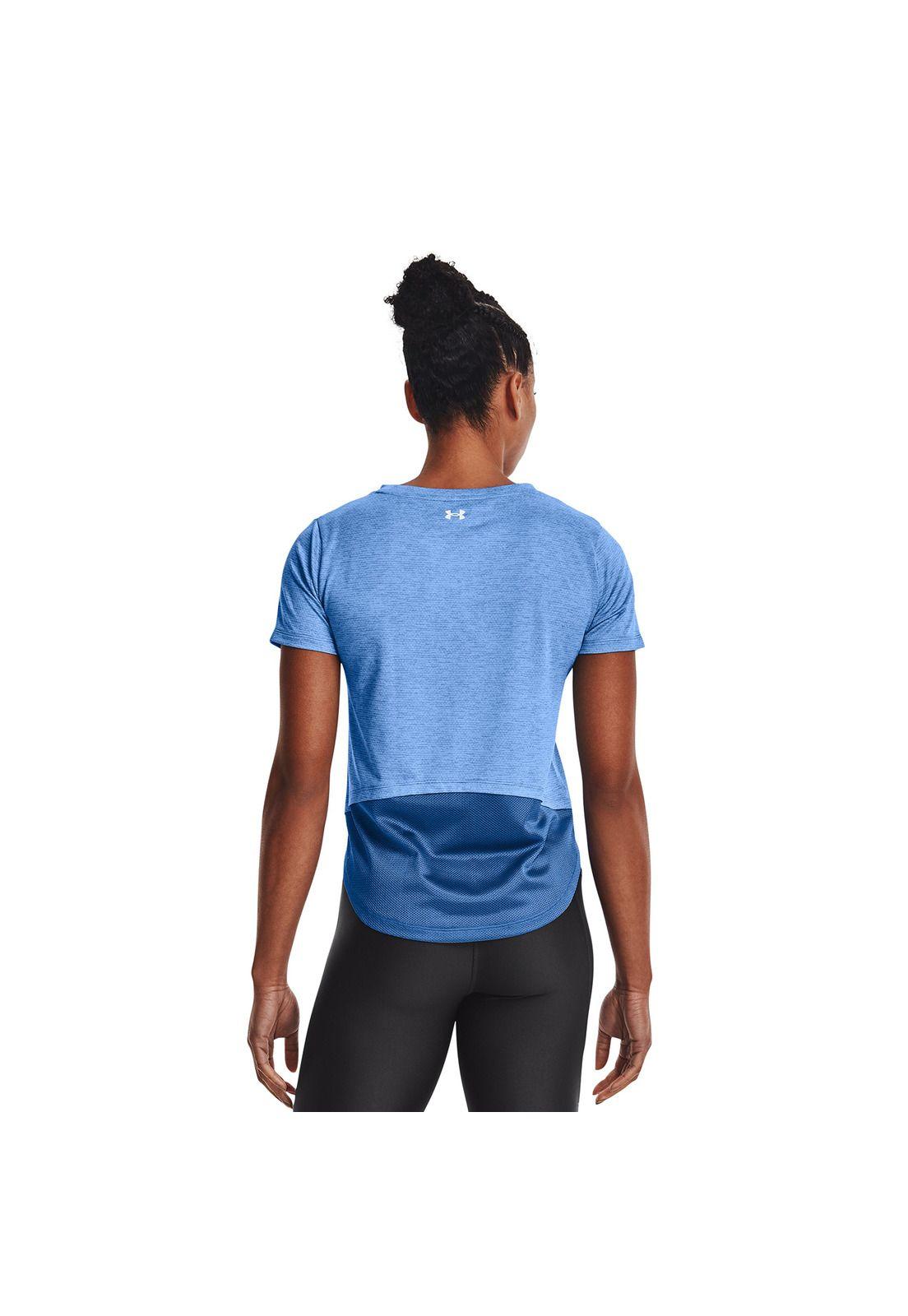 Polera Mujer Tech Vent Azul-3