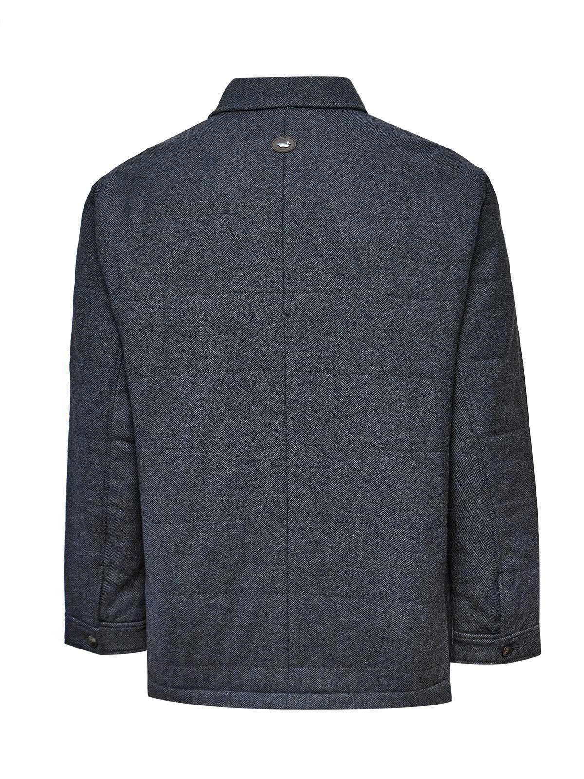 Chaqueta Lana Lewis Azul Hombre Rockford-1