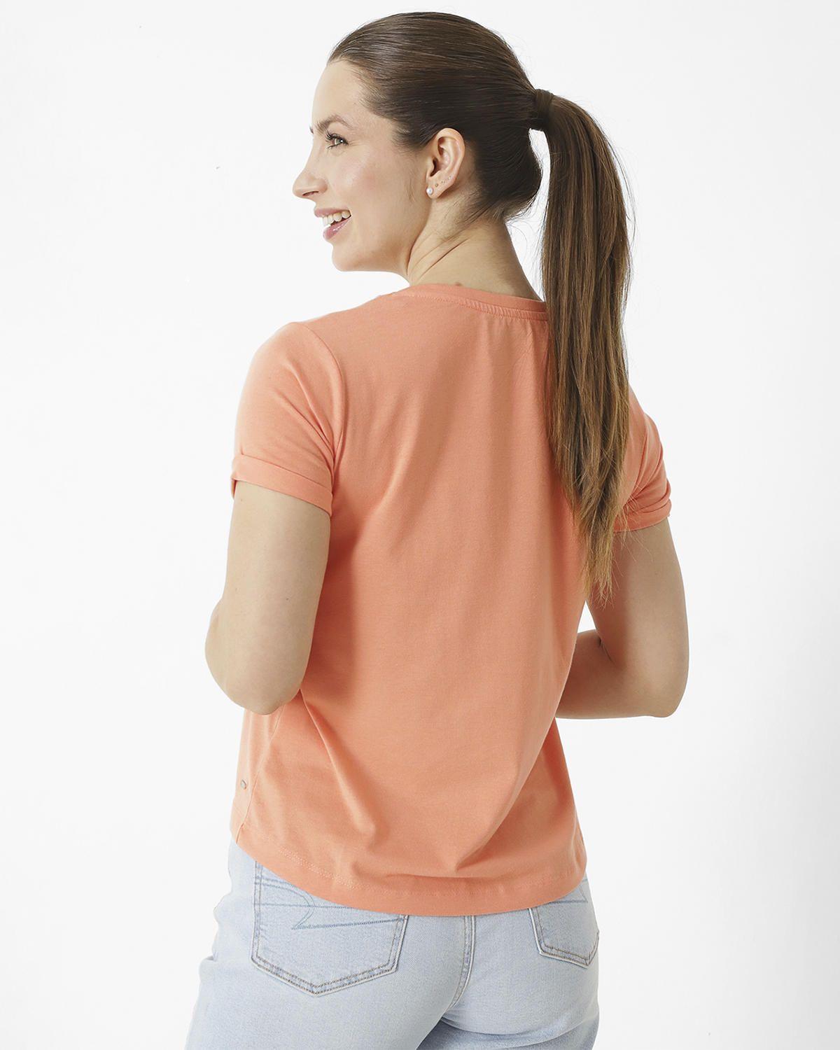 Polera M/C Joyce Crop Tee Blanco Mujer-1