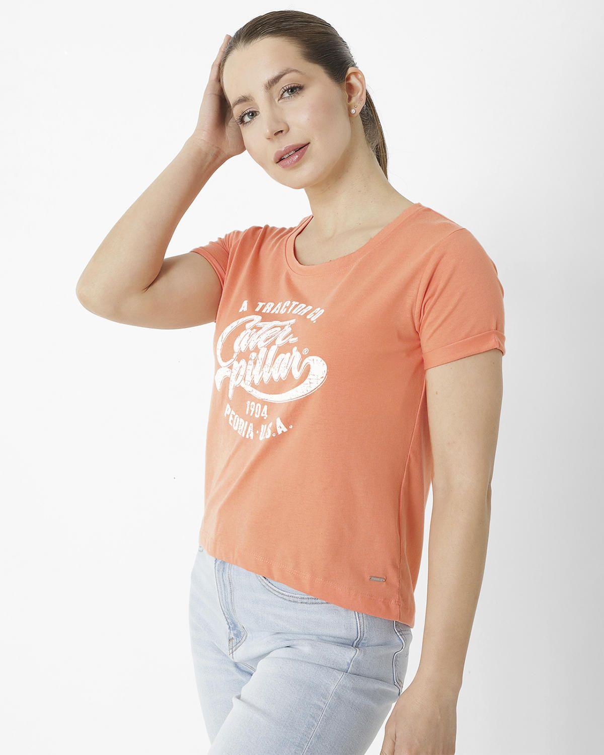 Polera M/C Joyce Crop Tee Blanco Mujer-3