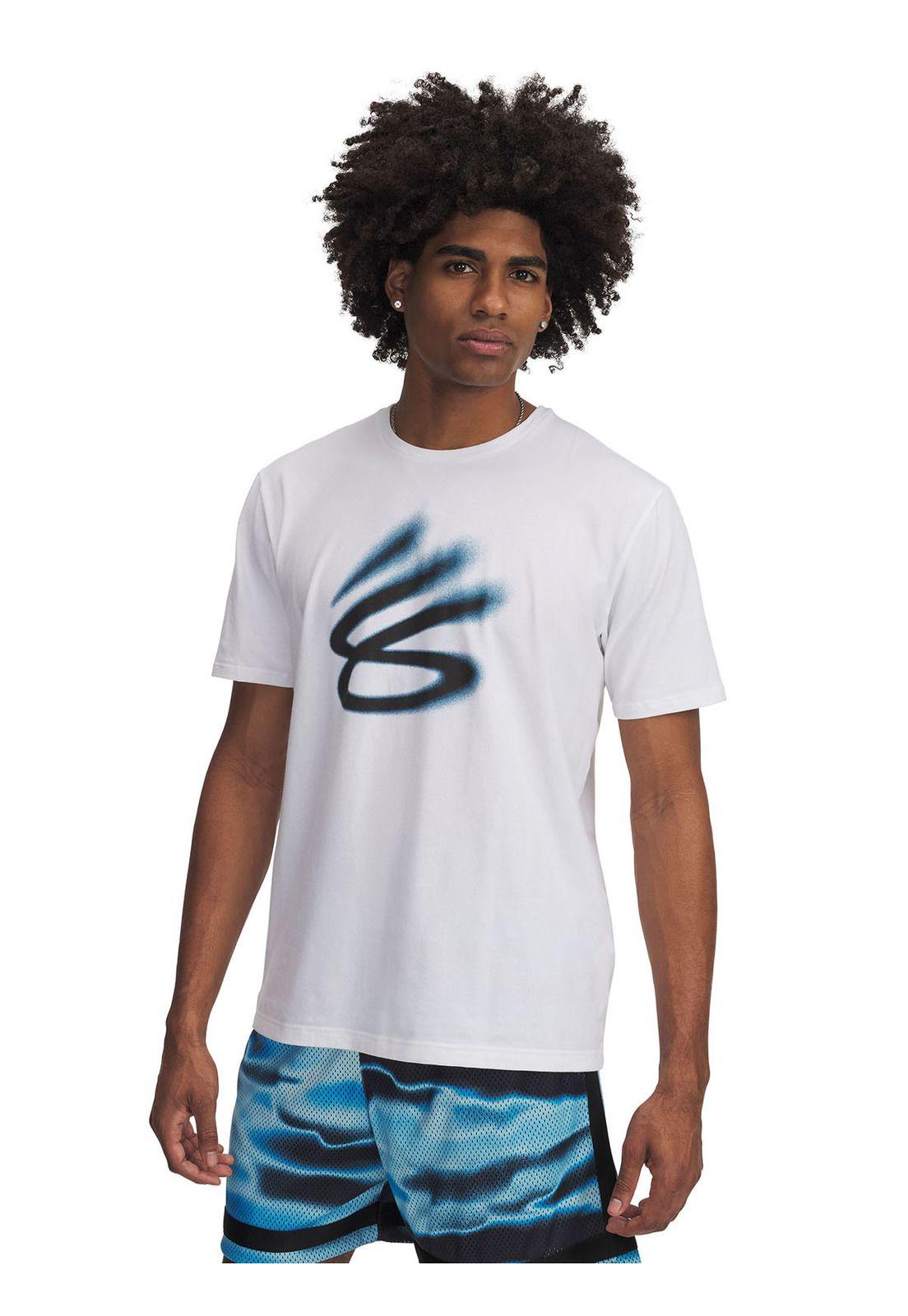 Polera Manga Corta Curry Hombre Blanco-0