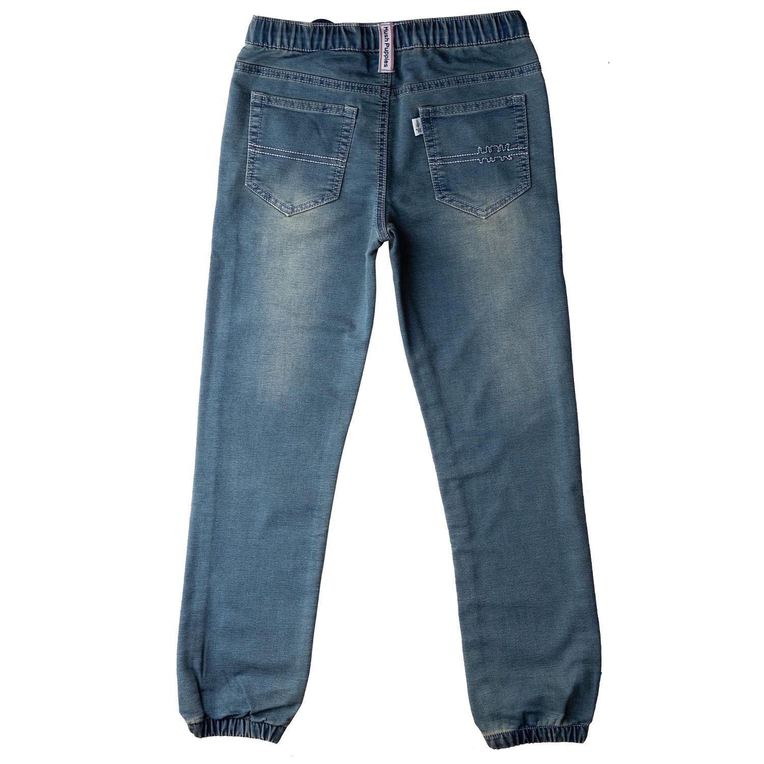 Jeans Elástico Niño Algodón Denim-1