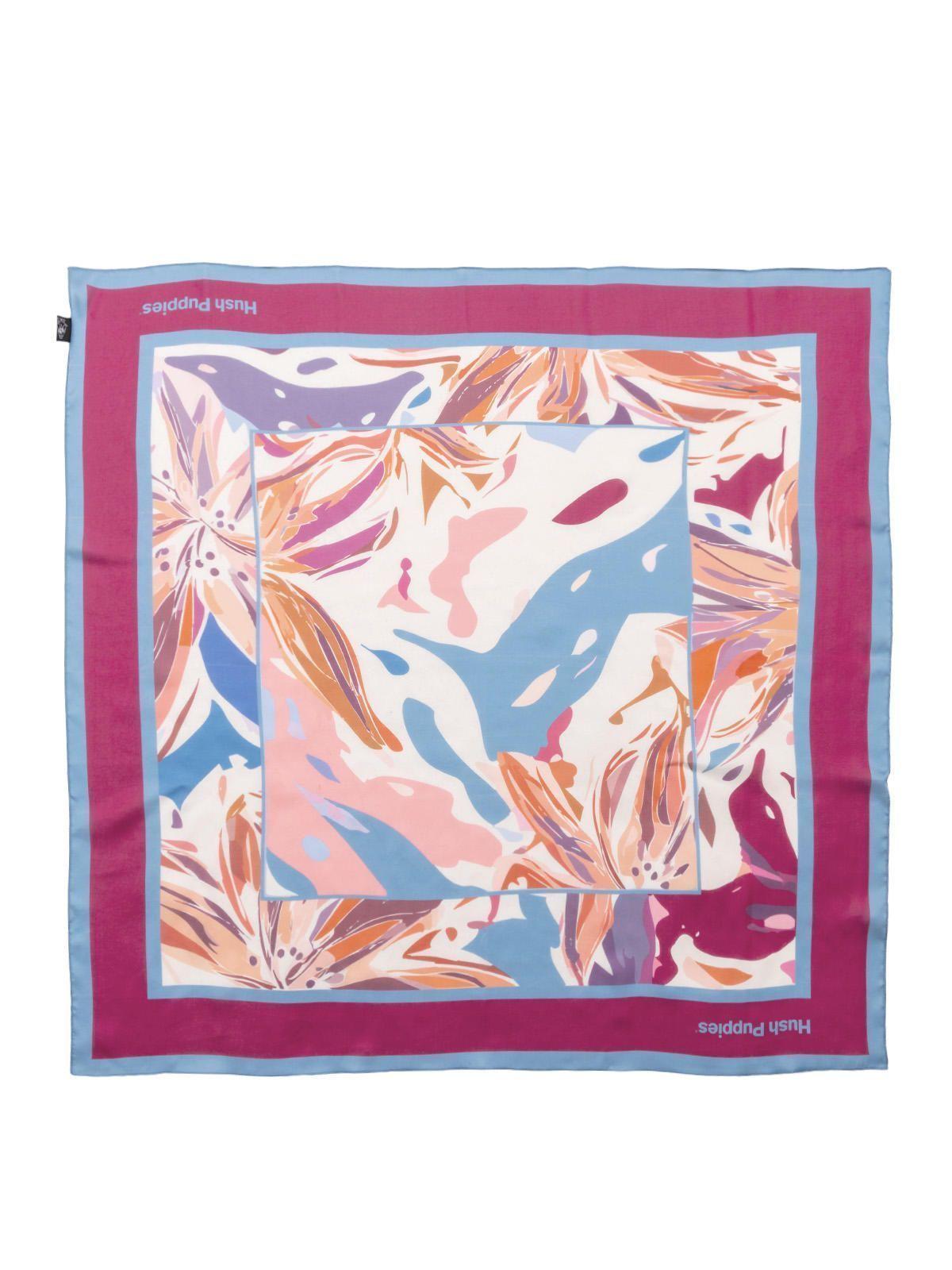 Pañuelo Mujer Hp Scarf Leaves Crema-2