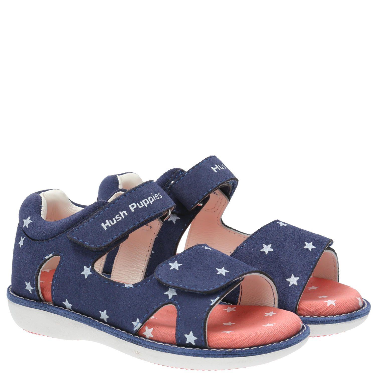 Sandalia Cuero Moonlight (19-29) Azul Niña-6