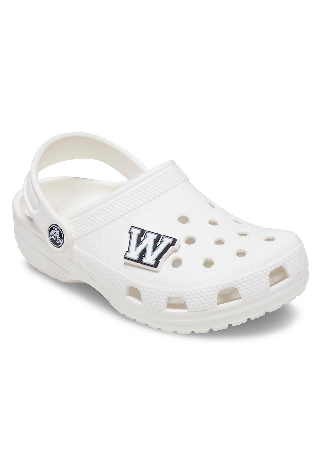 Jibbitz Crocs Letra W Blanco-2
