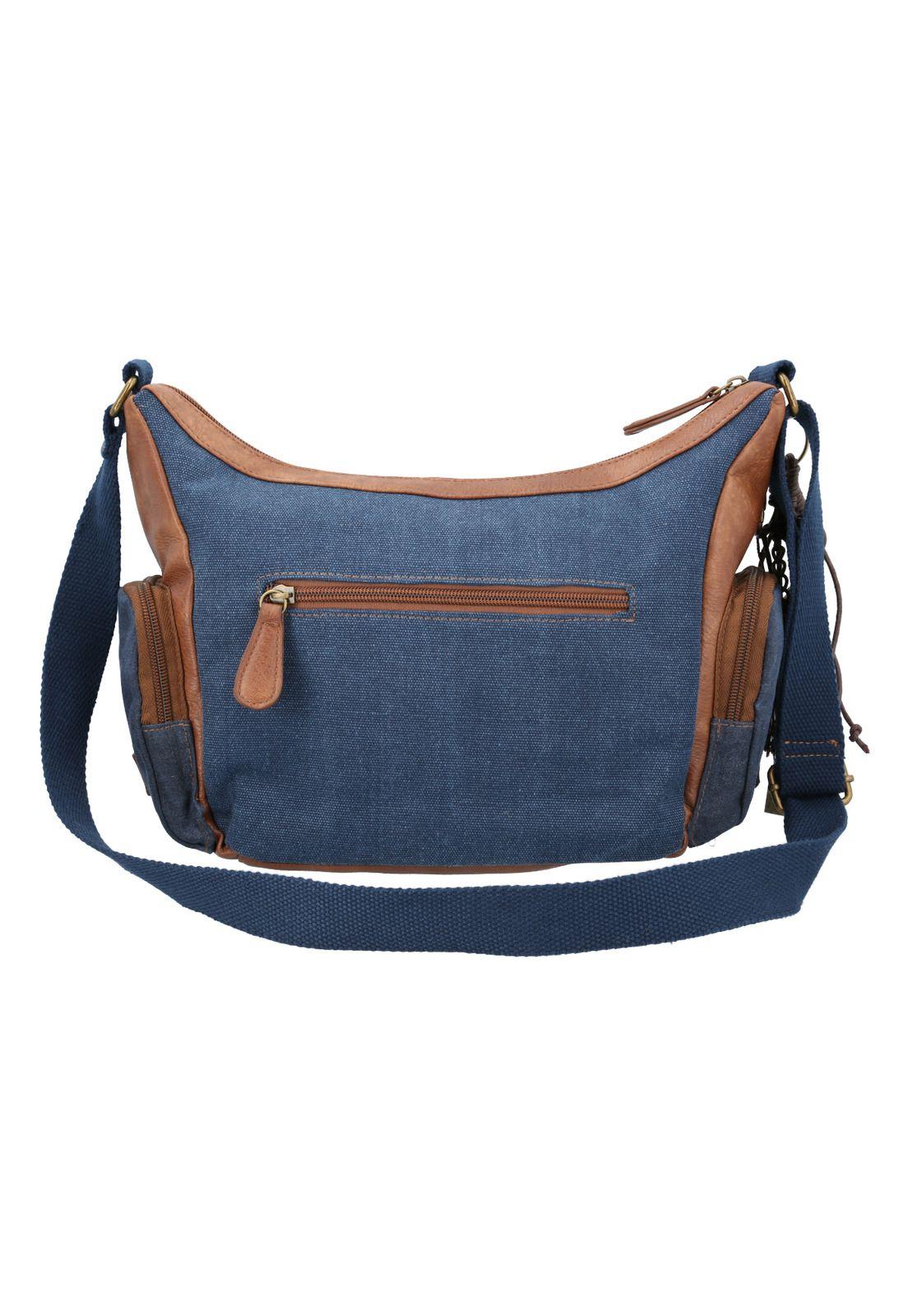 Cartera Azul V24Mh Edahi Cross Mujer-2