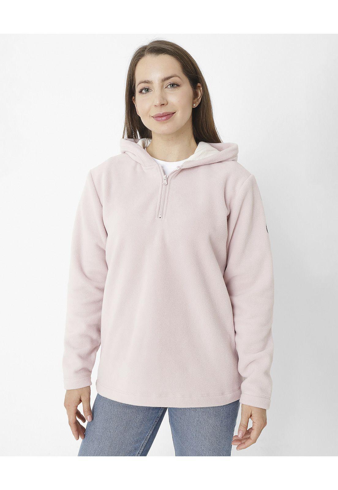 Polar W Quarter Zip Polar Lila Mujer-3