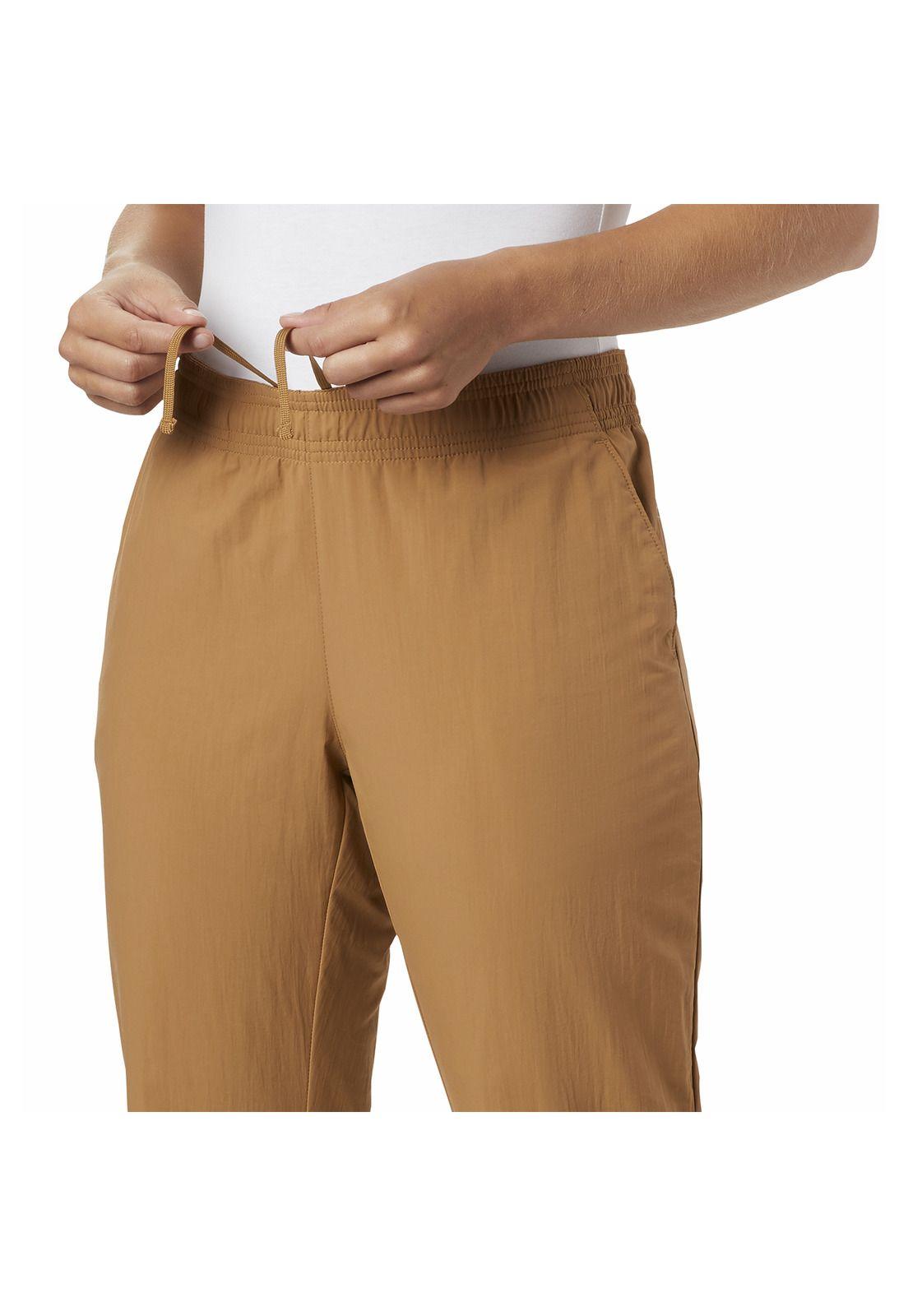 Pantalon Mujer Sandy River Camel-3