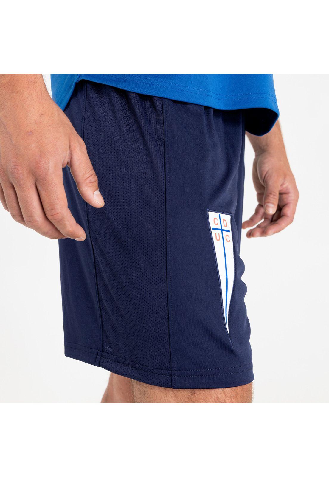 Shorts entrenamiento UC para hombre Azul-4