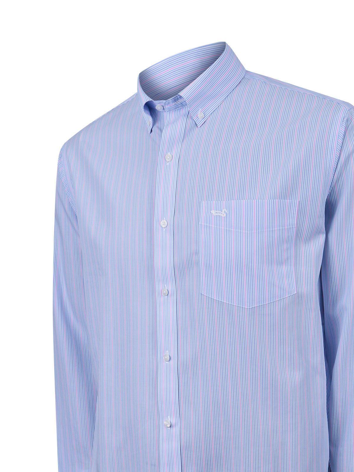 Camisa Button-Down Hombre Wf Pb Multicolor-4