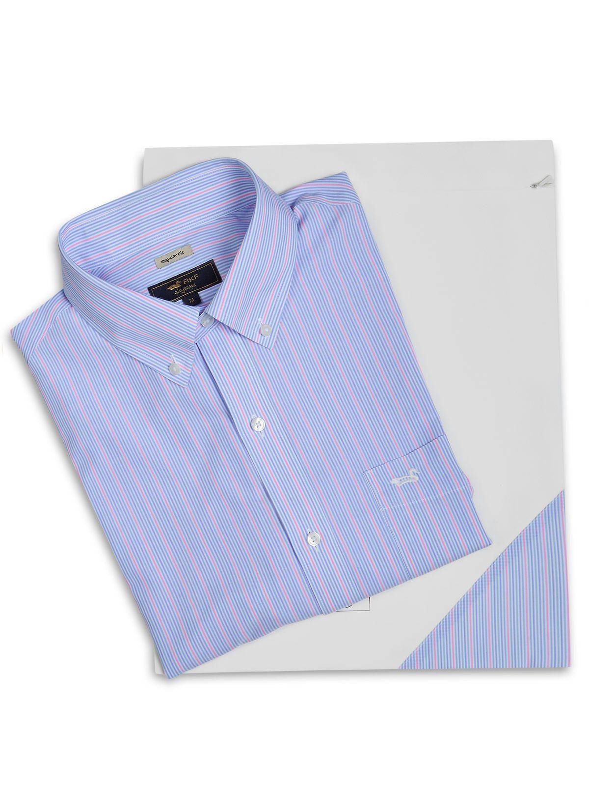 Camisa Button-Down Hombre Wf Pb Multicolor-5