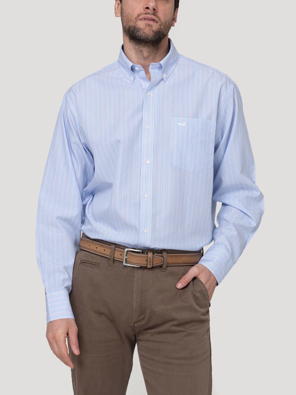 Camisa Button-Down Hombre Wf Pb Multicolor-6