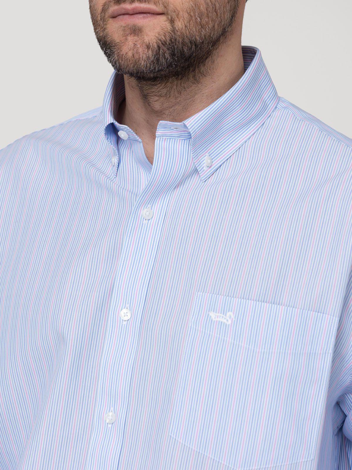 Camisa Button-Down Hombre Wf Pb Multicolor-8
