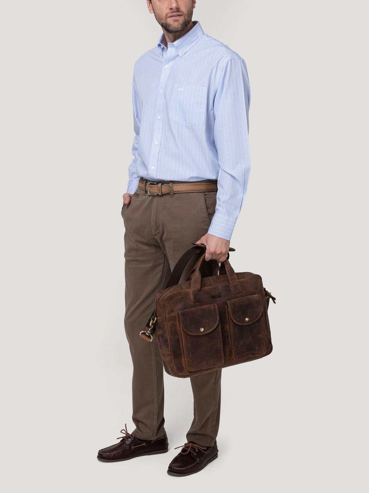 Camisa Button-Down Hombre Wf Pb Multicolor-9