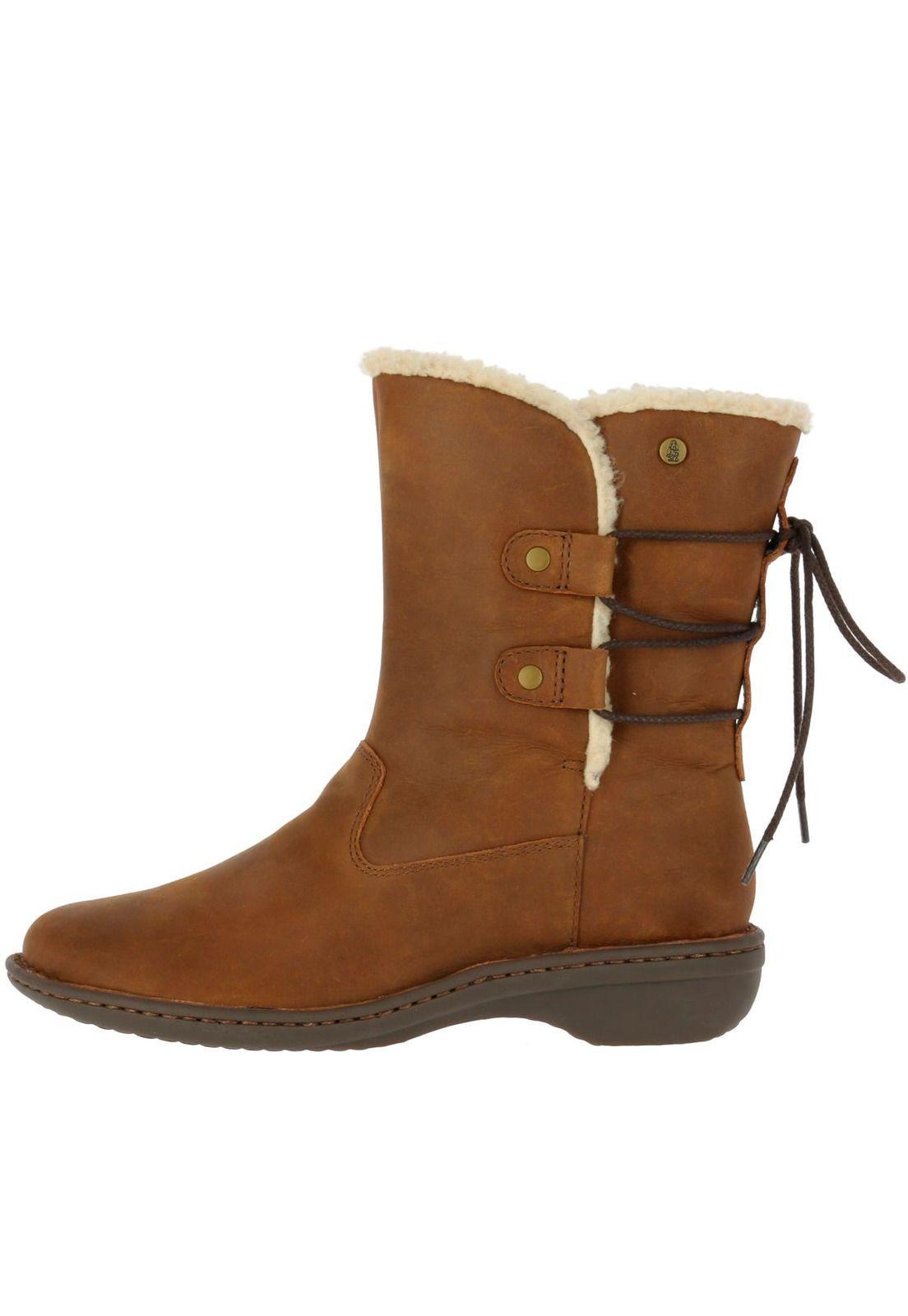 Botin Cuero Mujer Visby Café-2