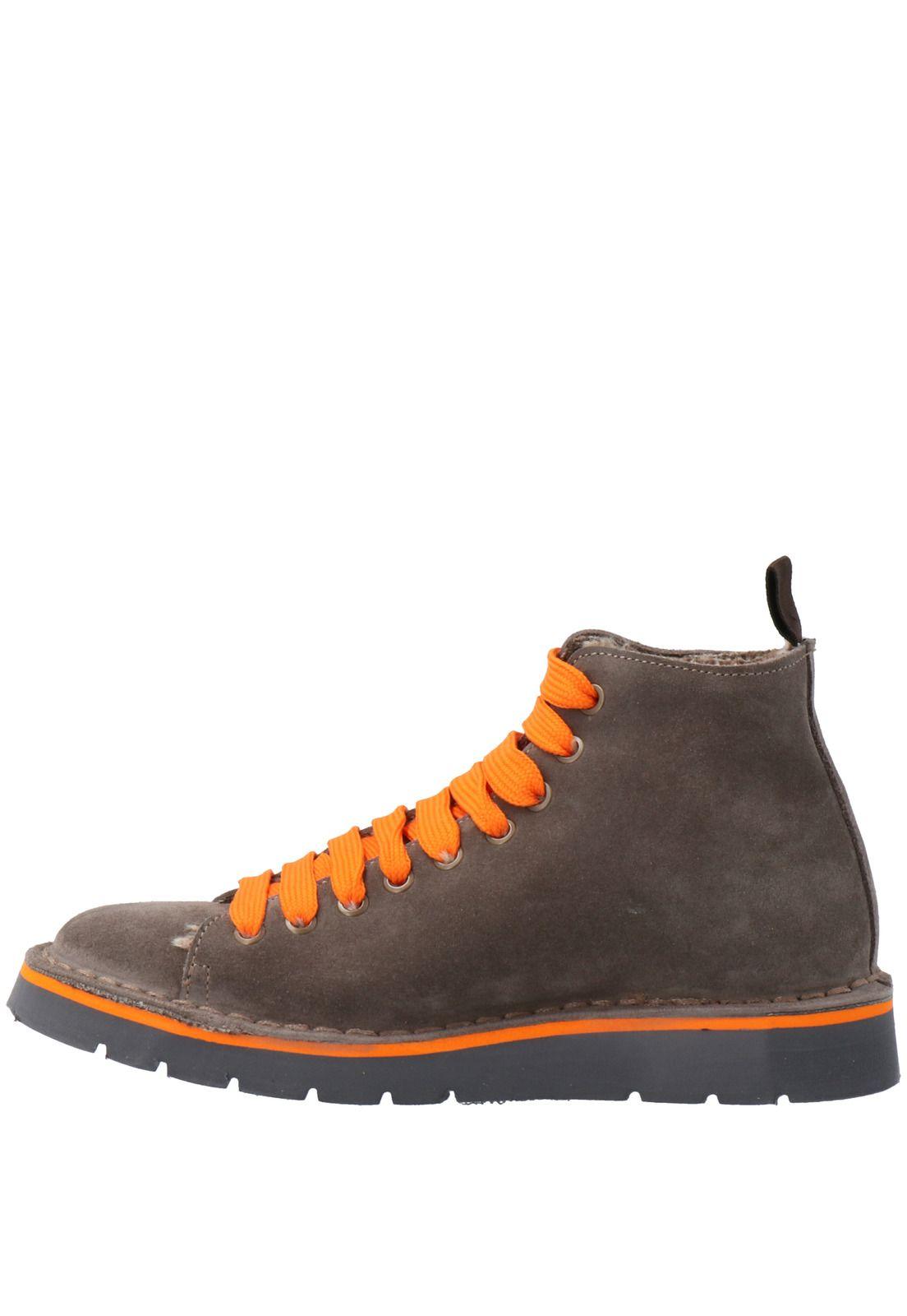 Botin Hombre Maxi Cuero Grafito-4