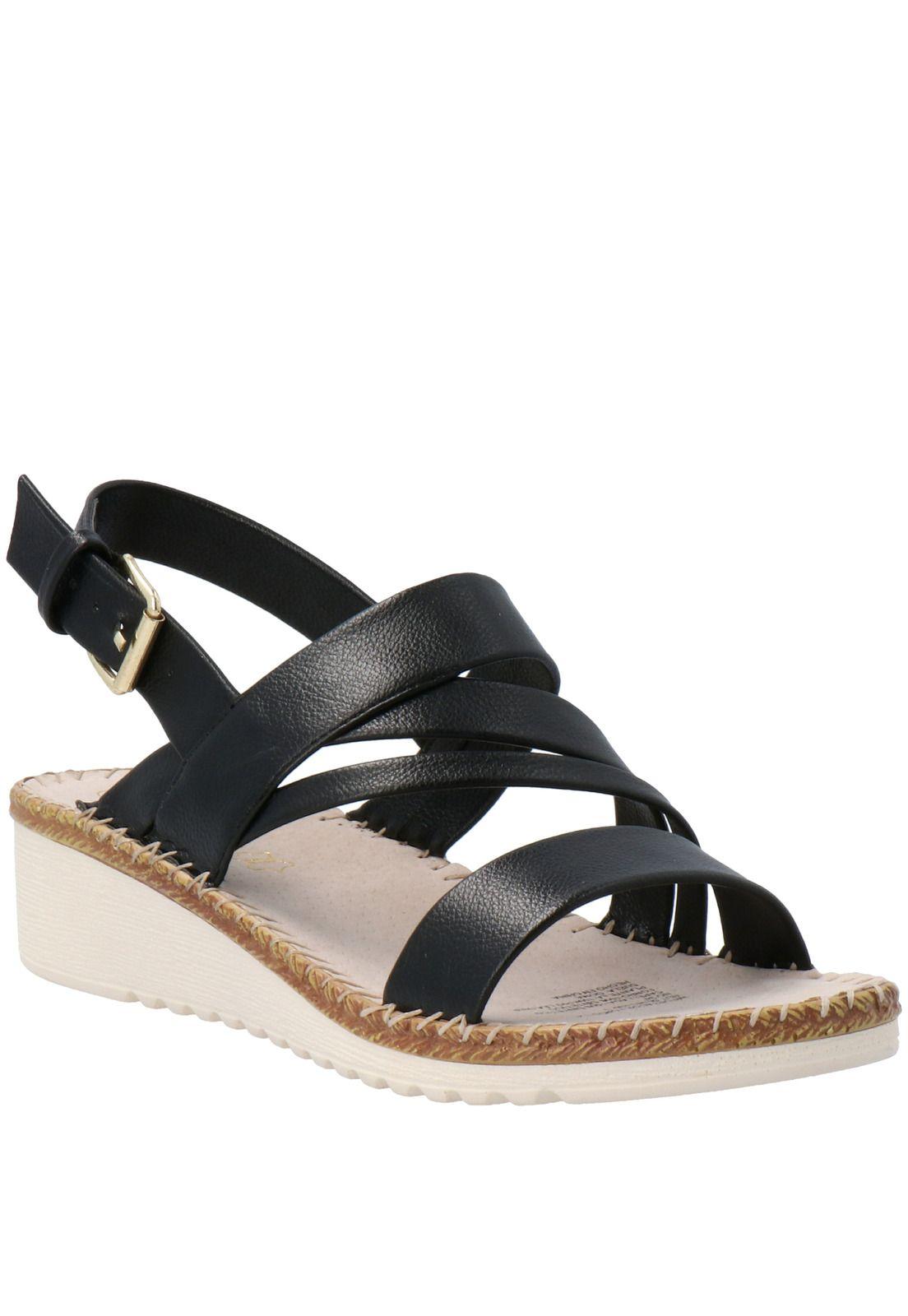 Sandalia Mujer Sea Negro-0