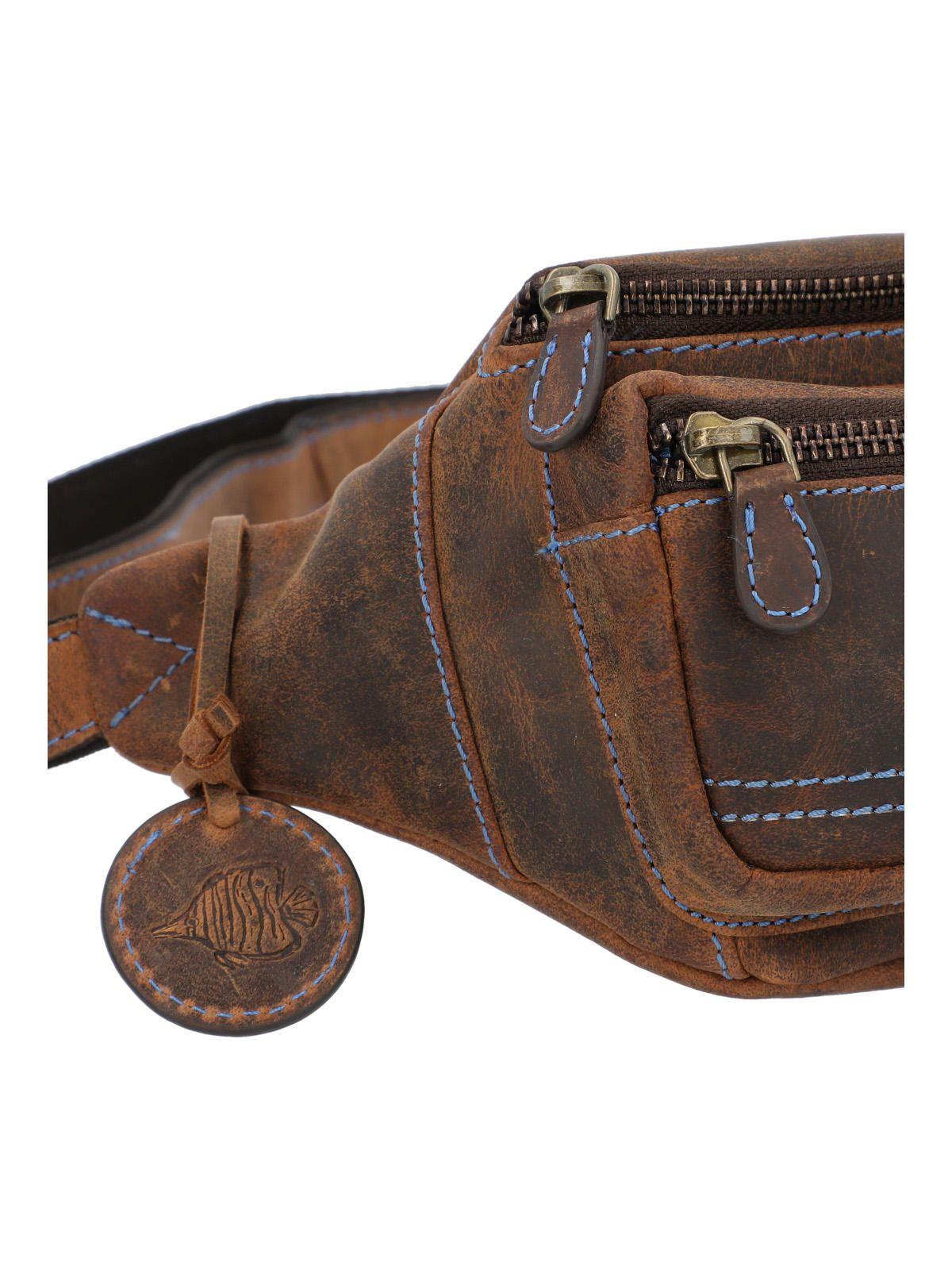 Banano Cuero Unisex Ocean Waist I Café-3