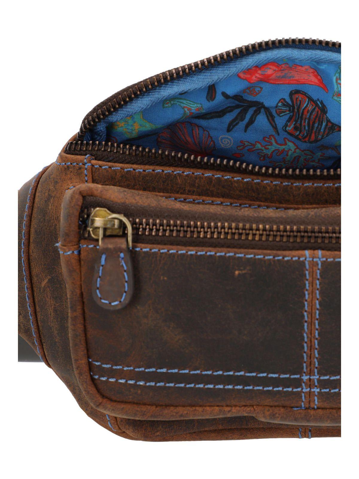 Banano Cuero Unisex Ocean Waist I Café-4