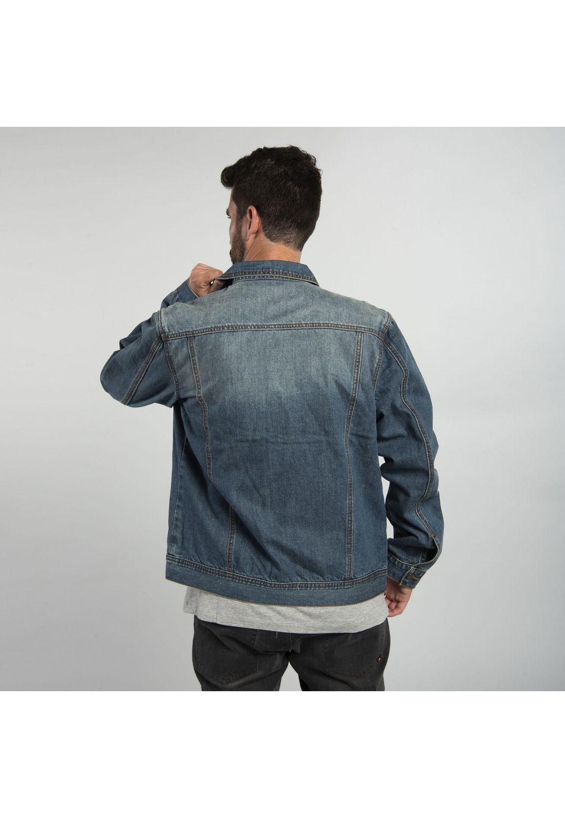 Chaqueta Hombre Fdtn Flannel Lined D Denim-2
