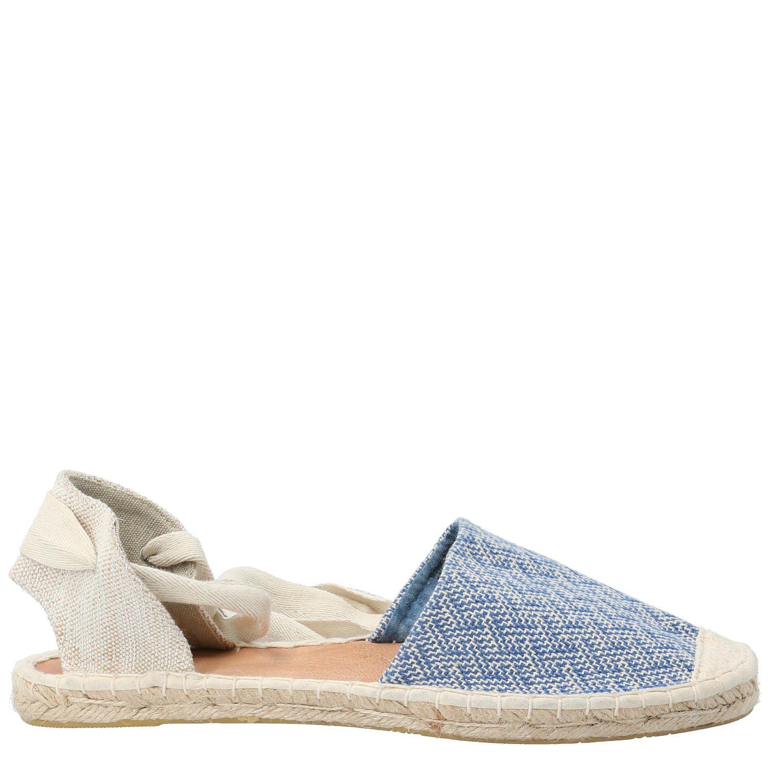 Alpargata Poliéster Miyuki Azul Mujer Rockford-1