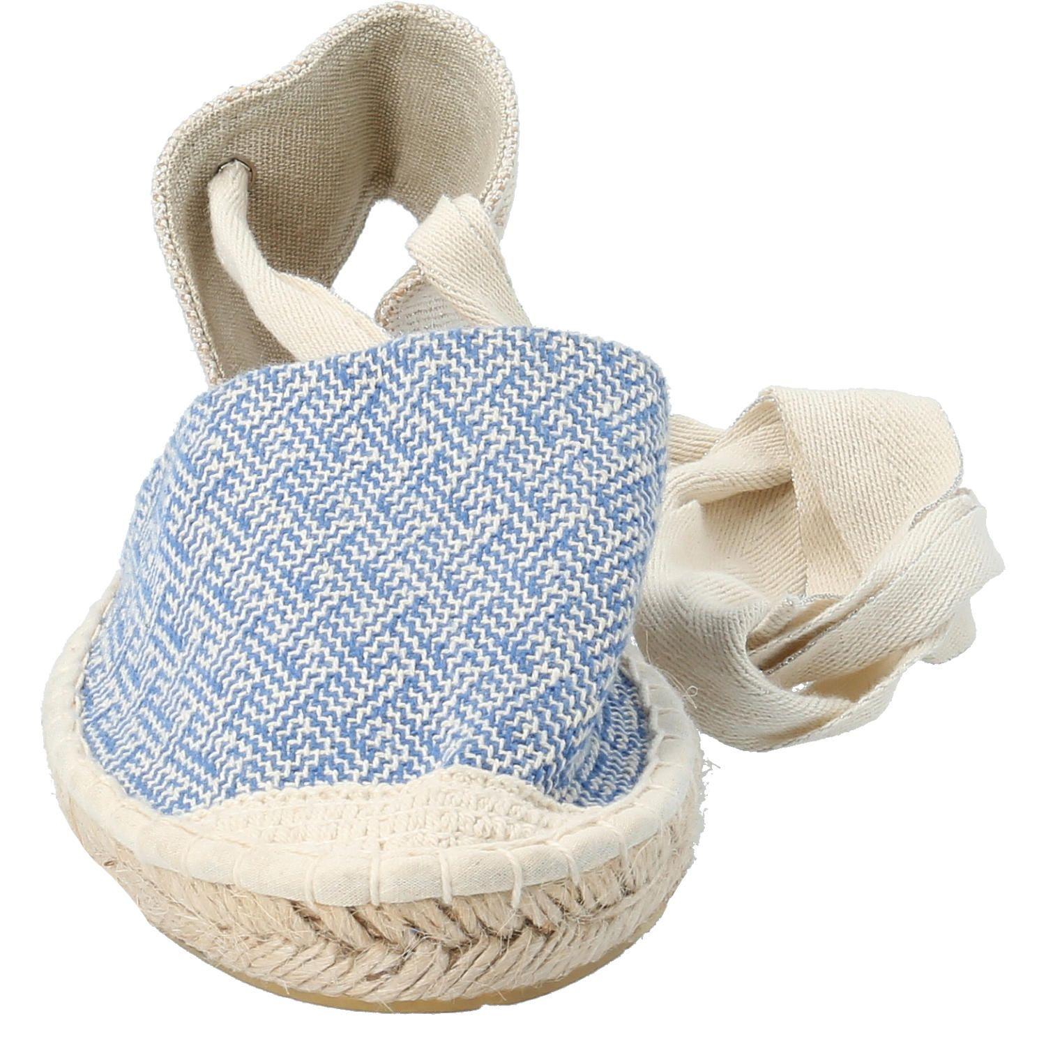 Alpargata Poliéster Miyuki Azul Mujer Rockford-2