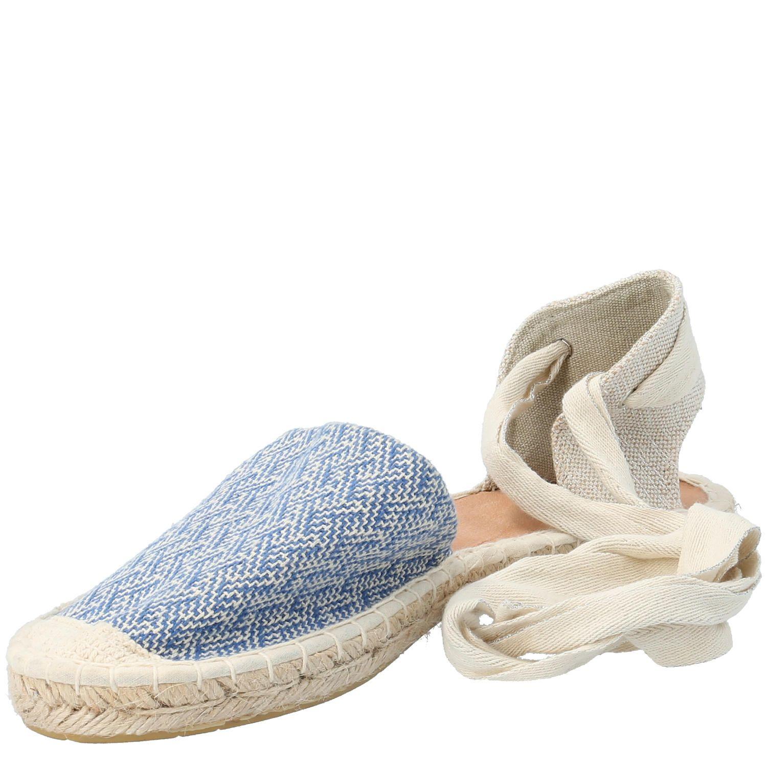 Alpargata Poliéster Miyuki Azul Mujer Rockford-3