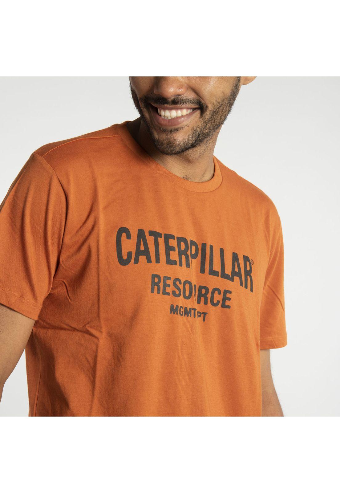 Polera M/C Hombre Resource Graphic Tee Naranja-3