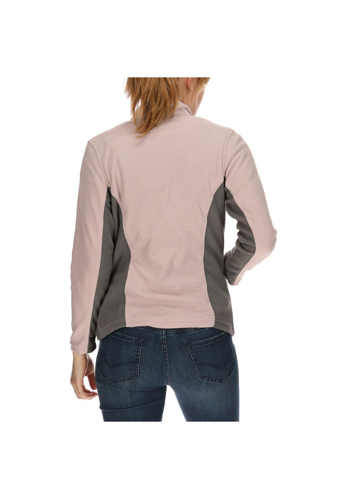Polar Mujer Hazel Zip-Up Poliéster Rosa-2