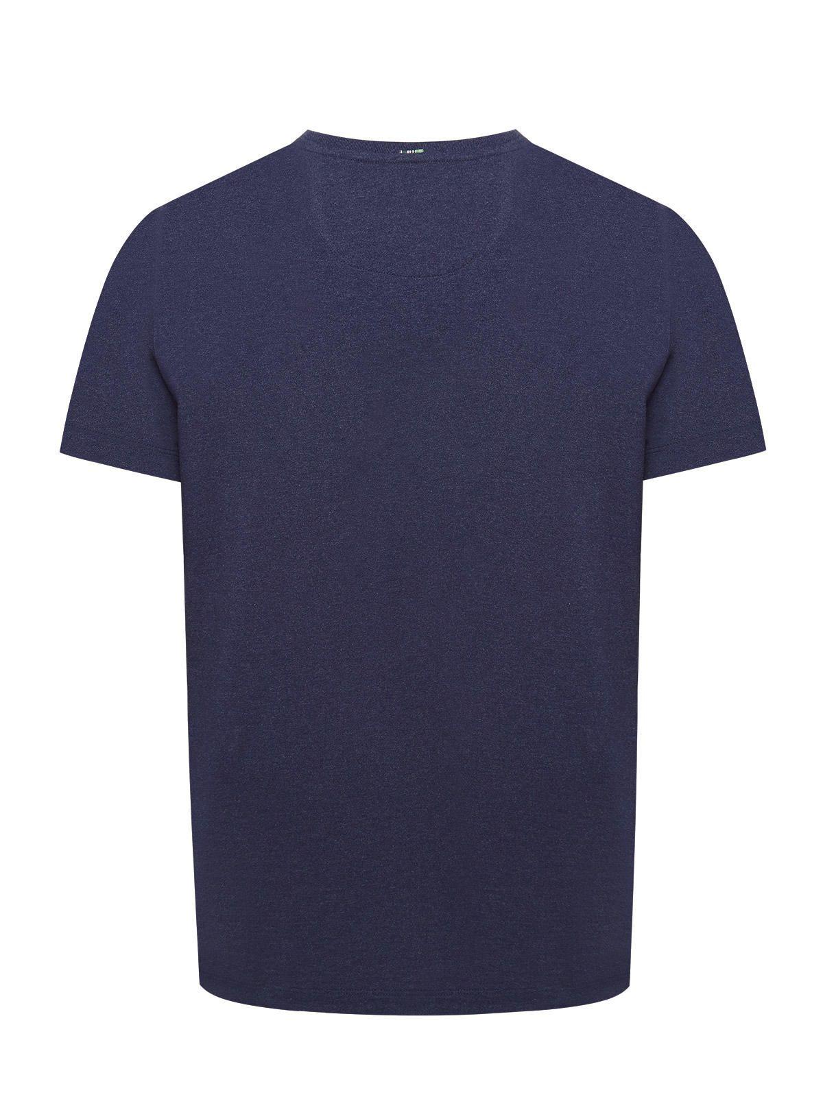 Polera Algodón Orgánico Hombre Drake Azul-1