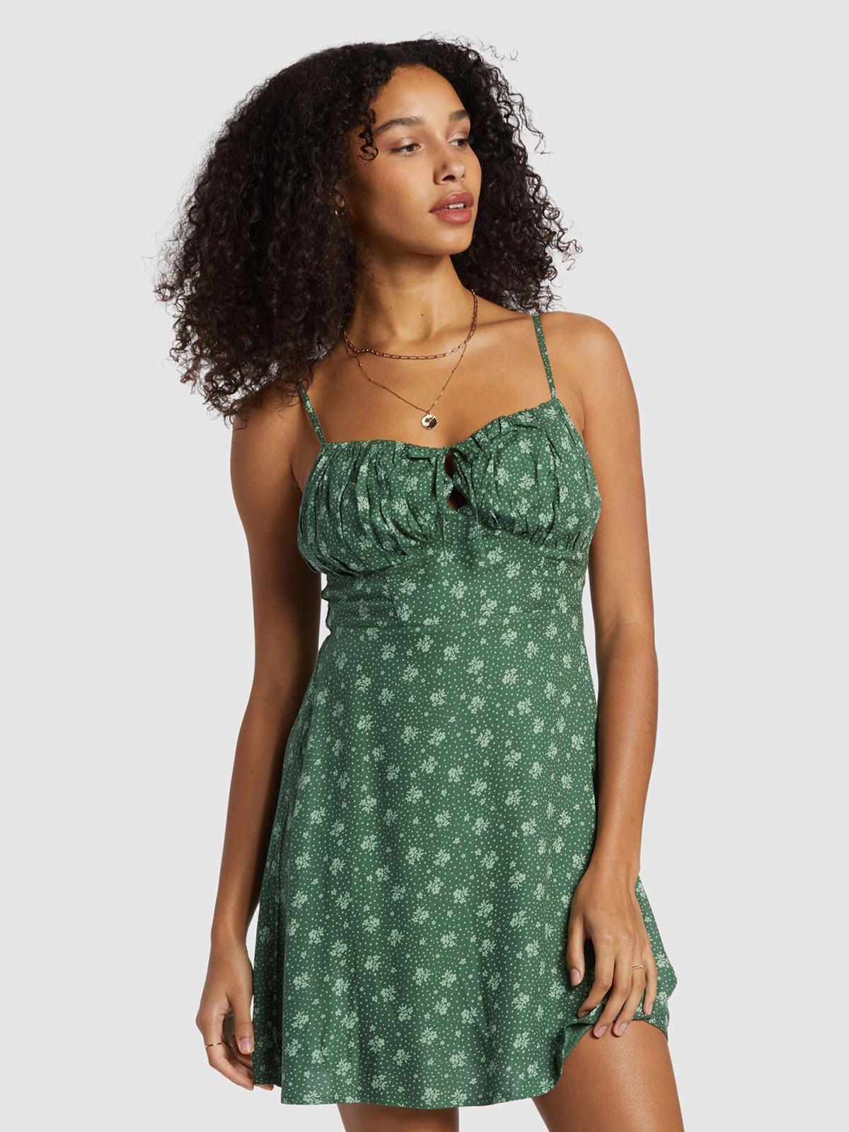 Vestido Mujer Island Calling Verde-0
