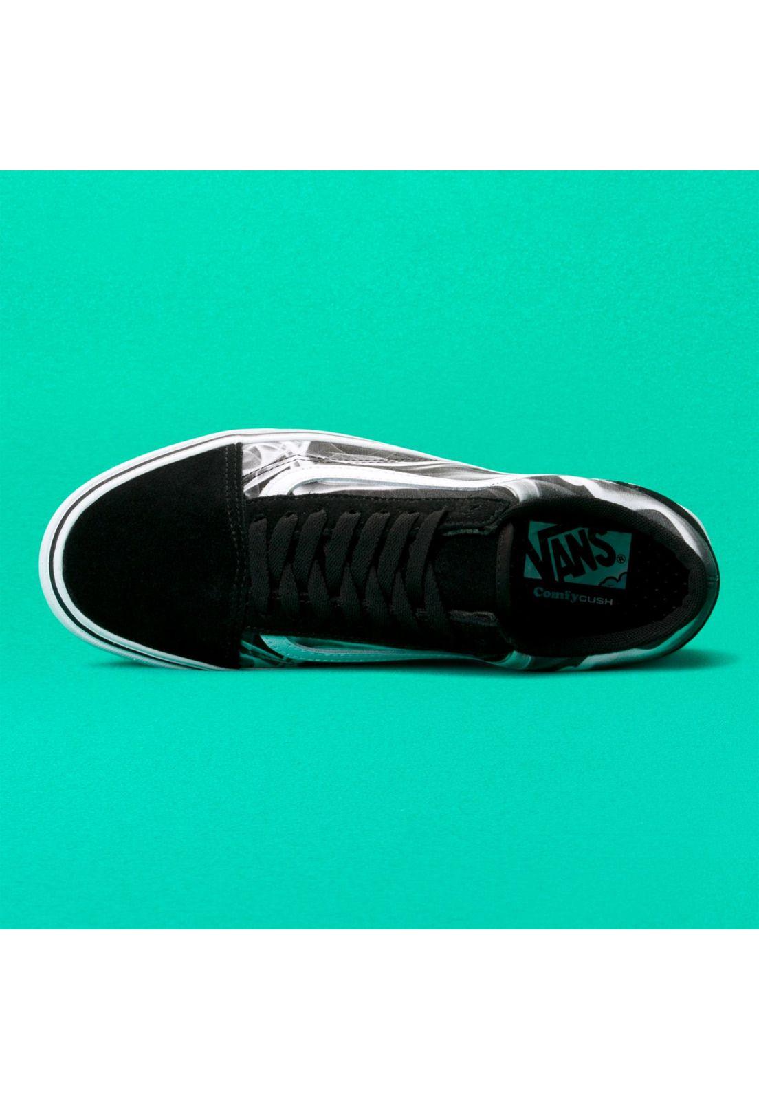 Zapatilla Unisex Comfycush Oldskool Afterdarkblack-4