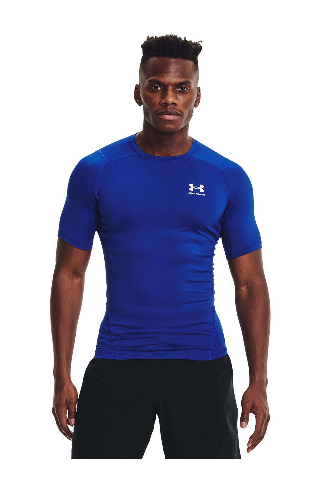 Primera capa MC HeatGear hombre Azul-3