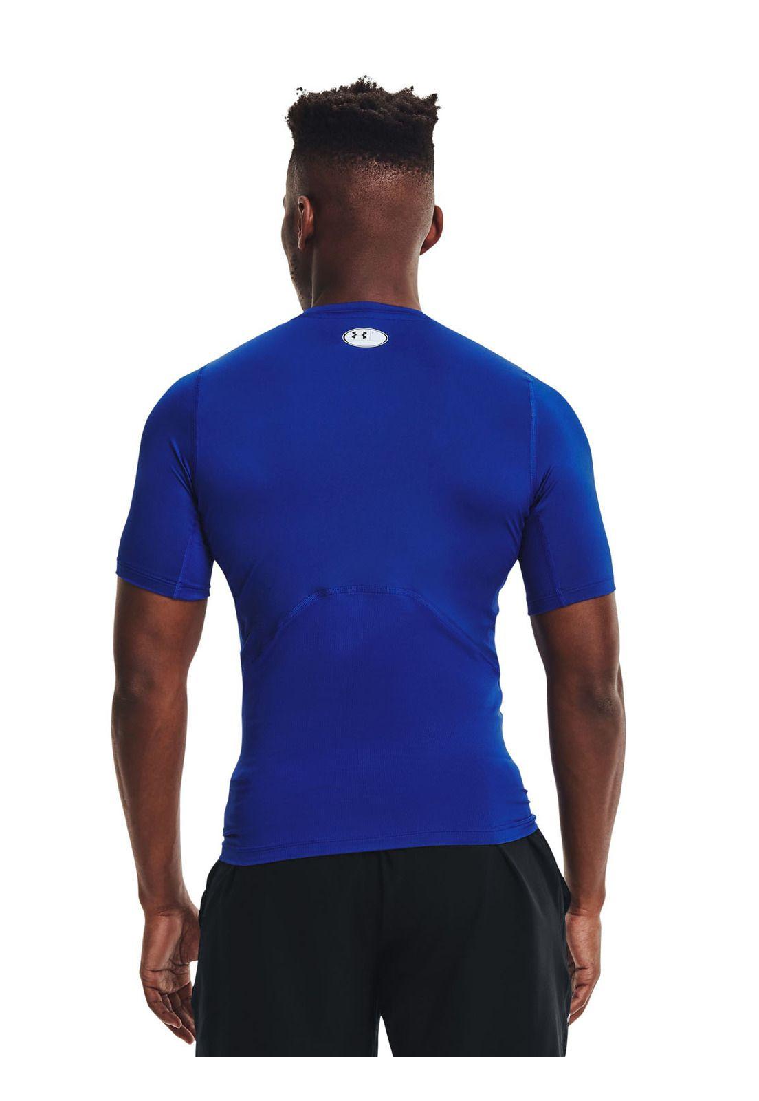 Primera capa MC HeatGear hombre Azul-4