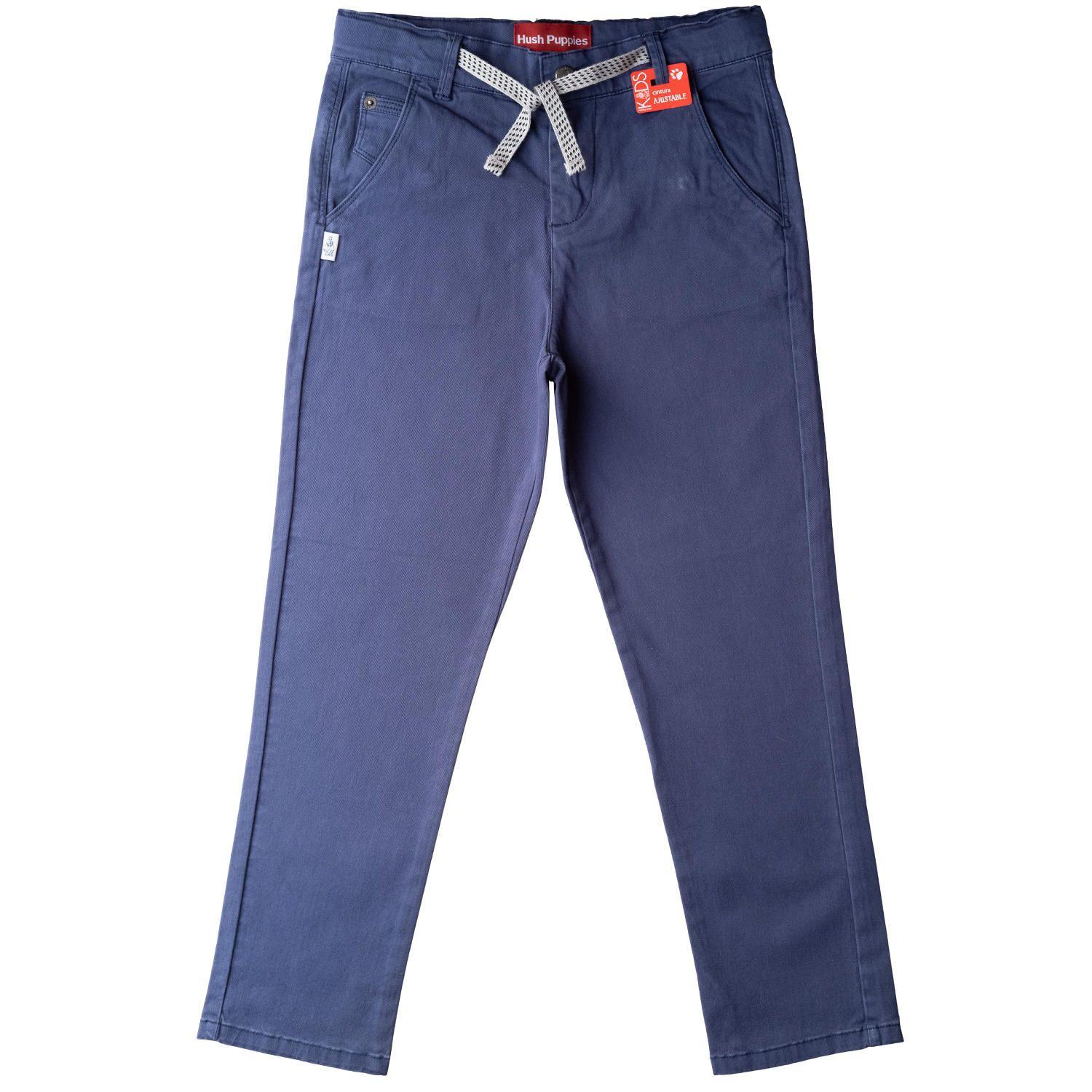 Pantalón Arena Niño Algodón Azul-0