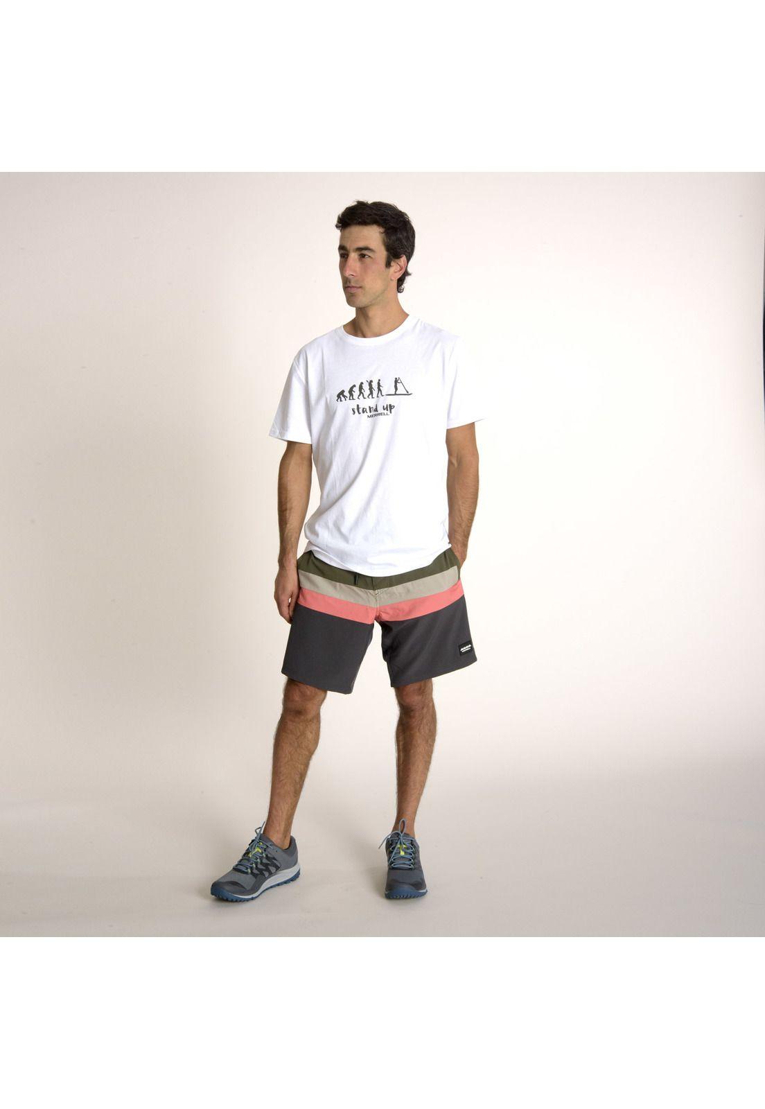 Traje de Baño Hombre M Line Boardshort Verde-5