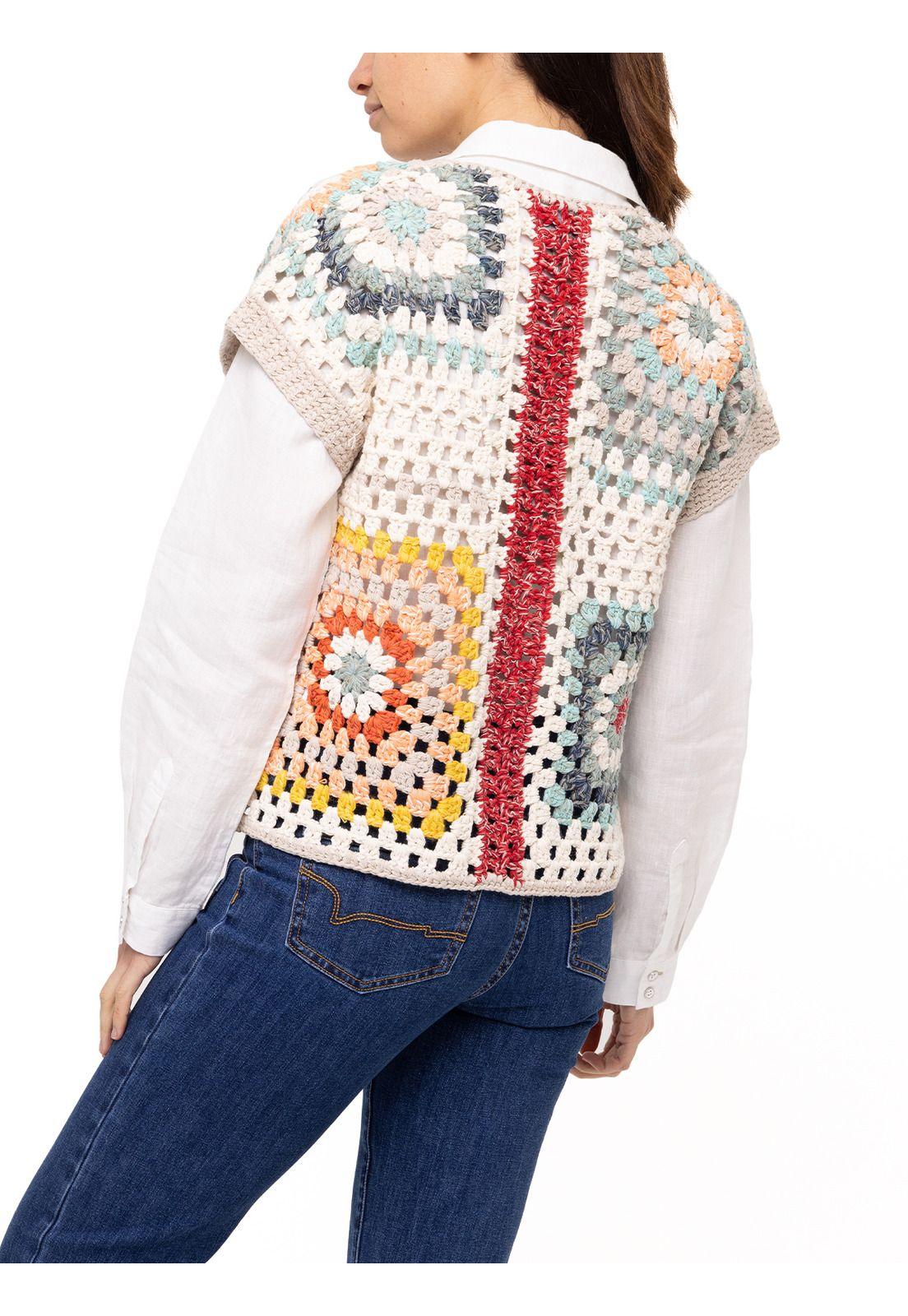 Sweater Algodón Orgánico Margeritta Rojo Mujer-4