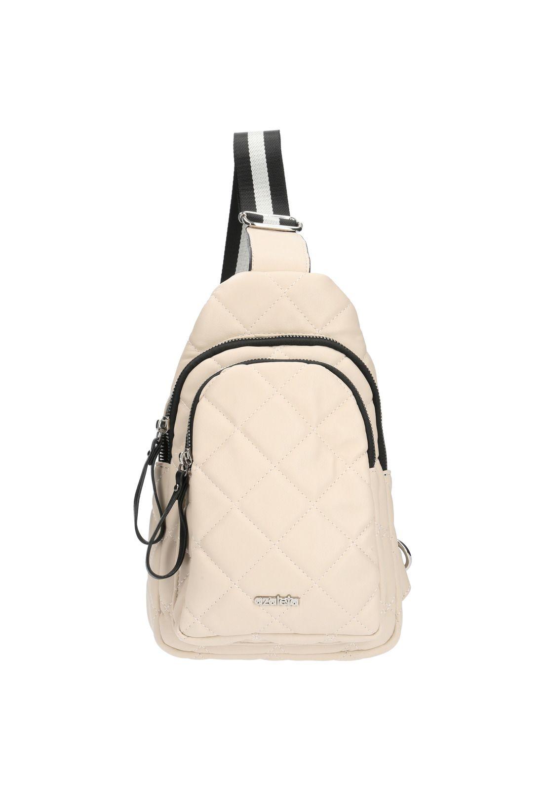 Cartera De Hombro Barbara Cross Blanco Mujer-0