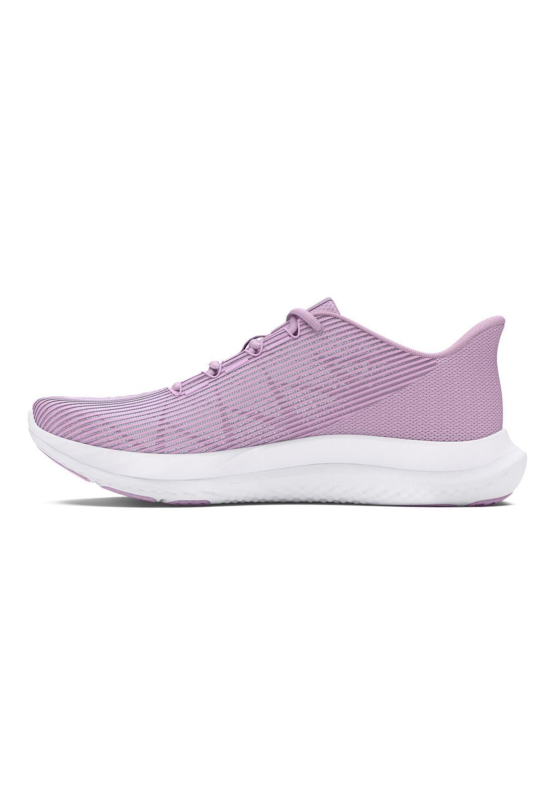 Zapatillas correr UA Sonic mujer Morado-1