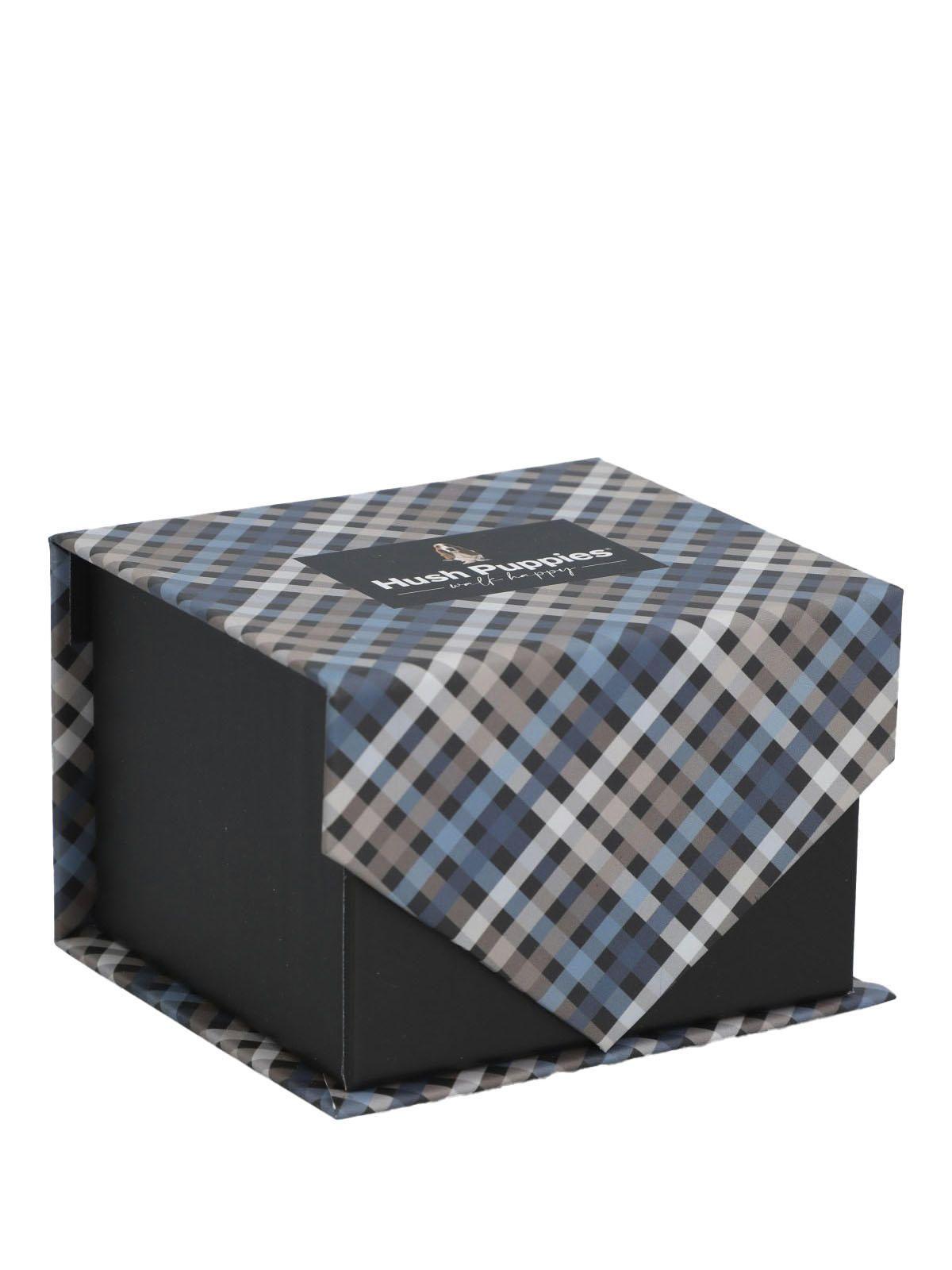 Corbata Hombre Hp Tie Knitted Line Azul-2